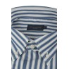 Camicia Paul & Shark Supima Blu Rigato